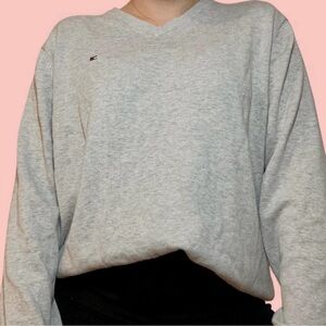 Tommy Hilfiger V Neck Sweatshirt Grey